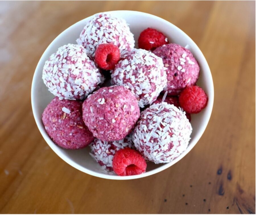 Berry Protein Balls